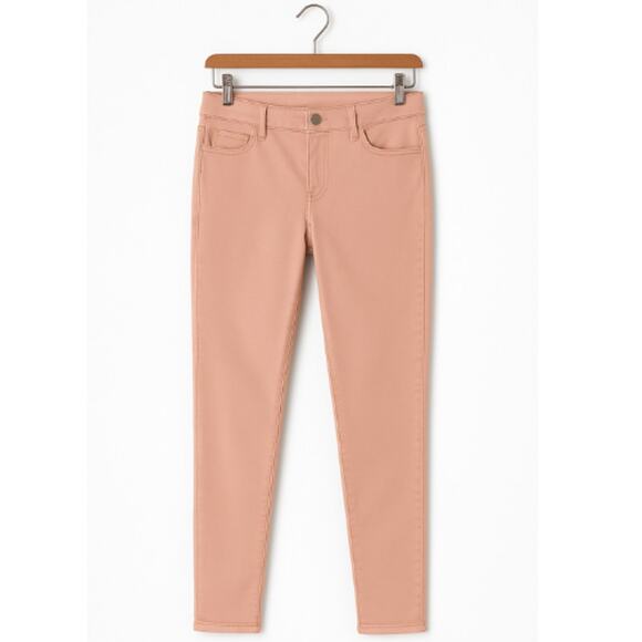 White House Black Market The Skinny Crop Coral Jeans – EUC Size 4 - Picture 2 of 6